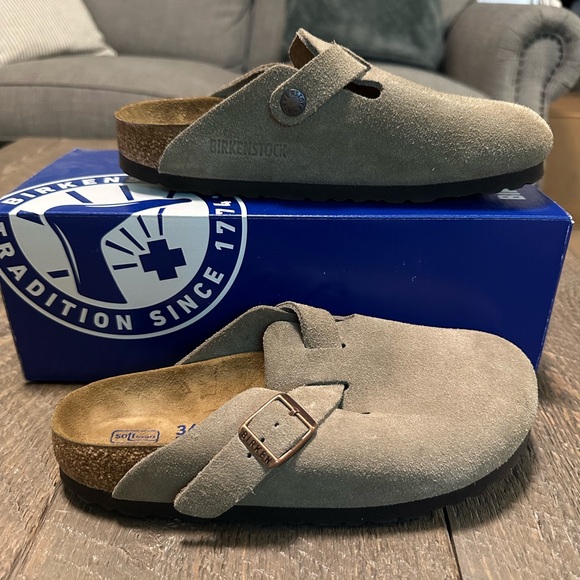 Boston Birkenstock taupe size 36 - Picture 2 of 5